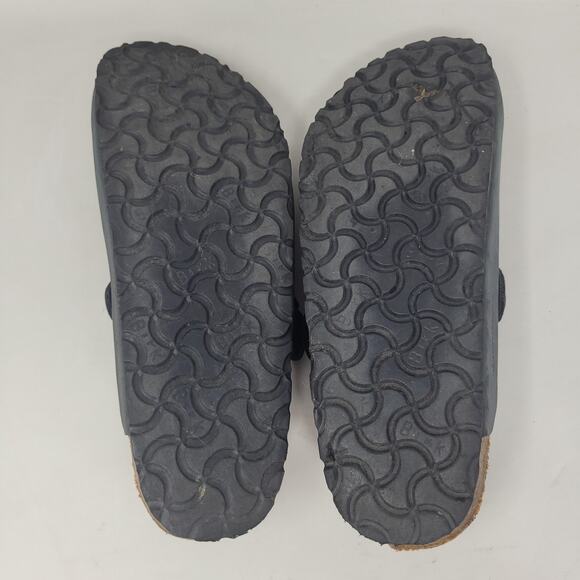 Birkenstock Boston Clogs Mens EU40 US7.5 Dark Gray Nubuck Slip On Comfort Slides - Picture 12 of 12